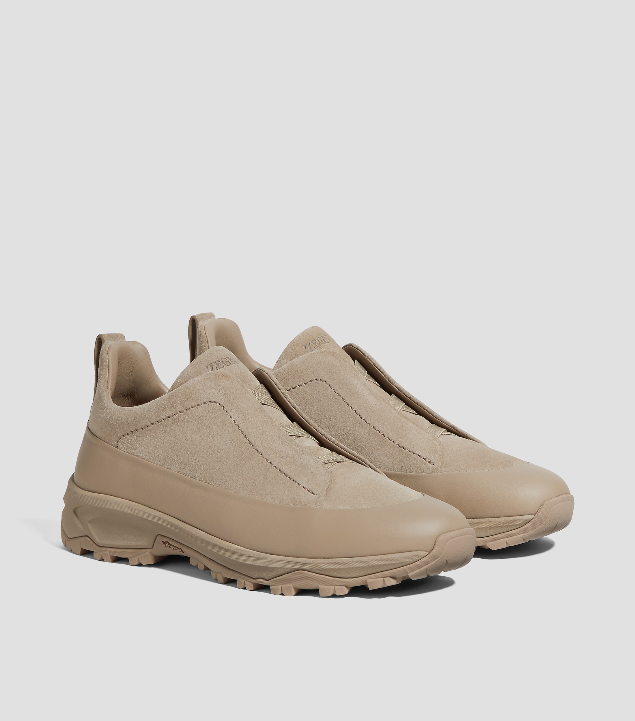 Tenis casuales en piel Triple Stitch Monte Hombre